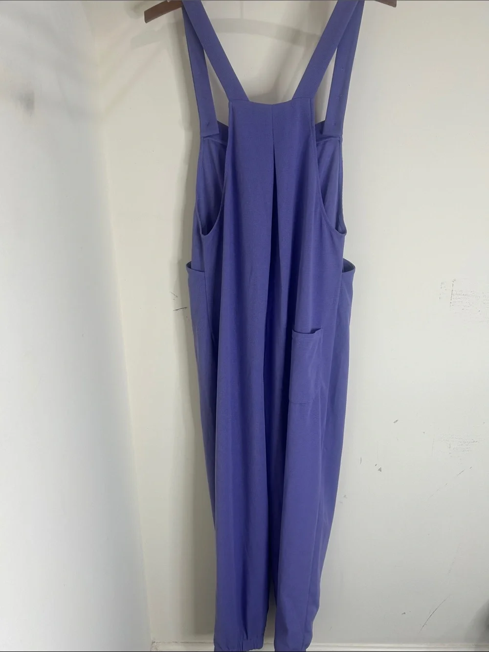 HALARA Pockets Waffle Casual Jogger Overalls Mellow Purple Size Small - Picture 6 of 16